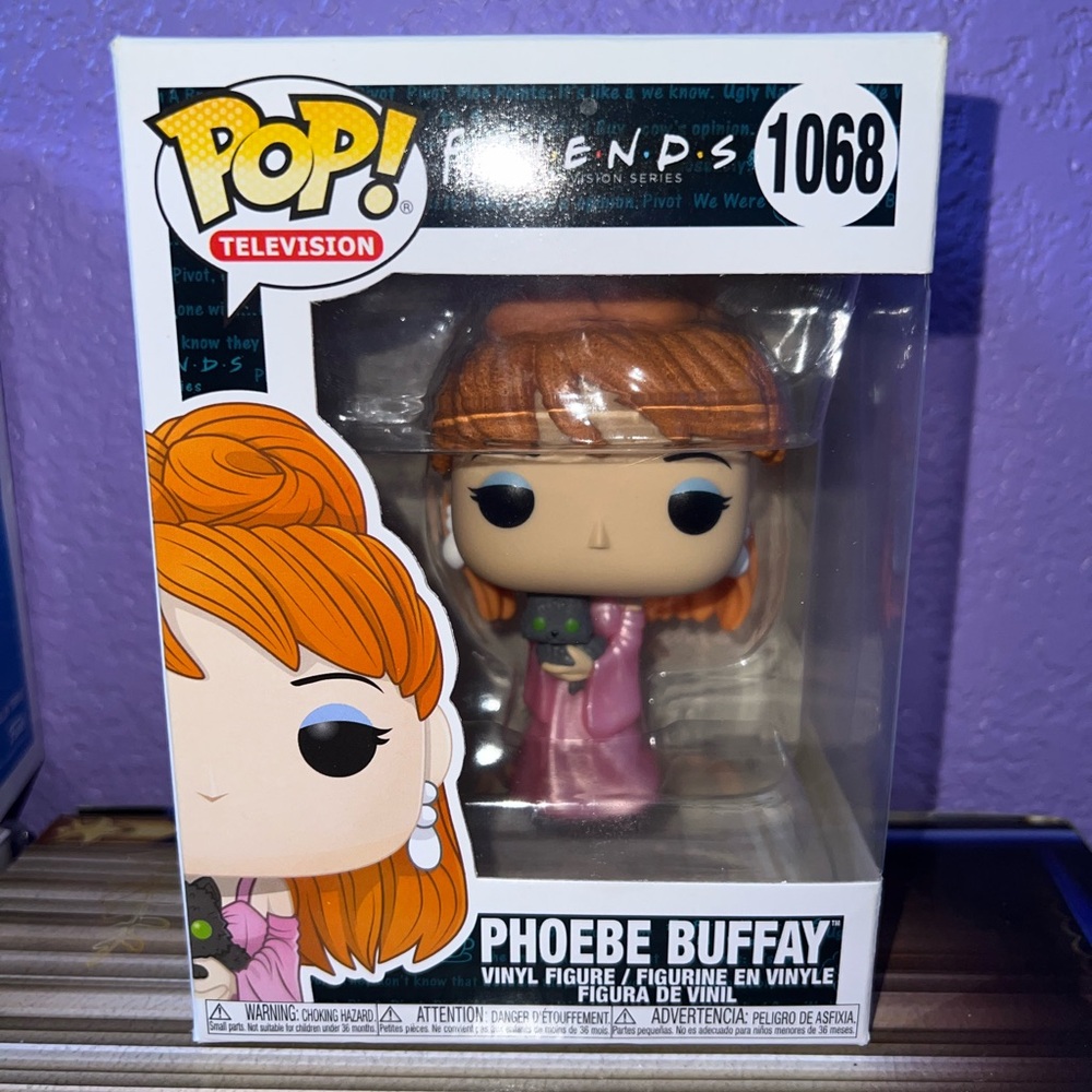 Pop Television Figure in Pink Dress